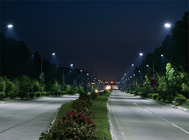 江門鶴山共合鎮(zhèn)LED路燈照明工程