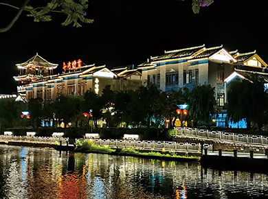 西昌市衛(wèi)星發(fā)射基地夜景亮化照明工程